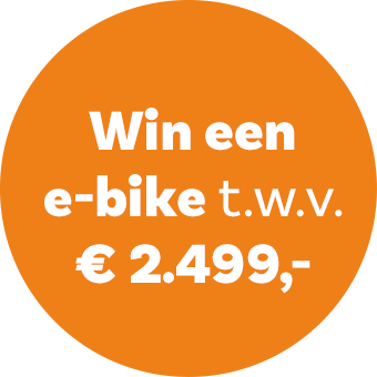 Win een e-bike t.w.v. 2.499,-